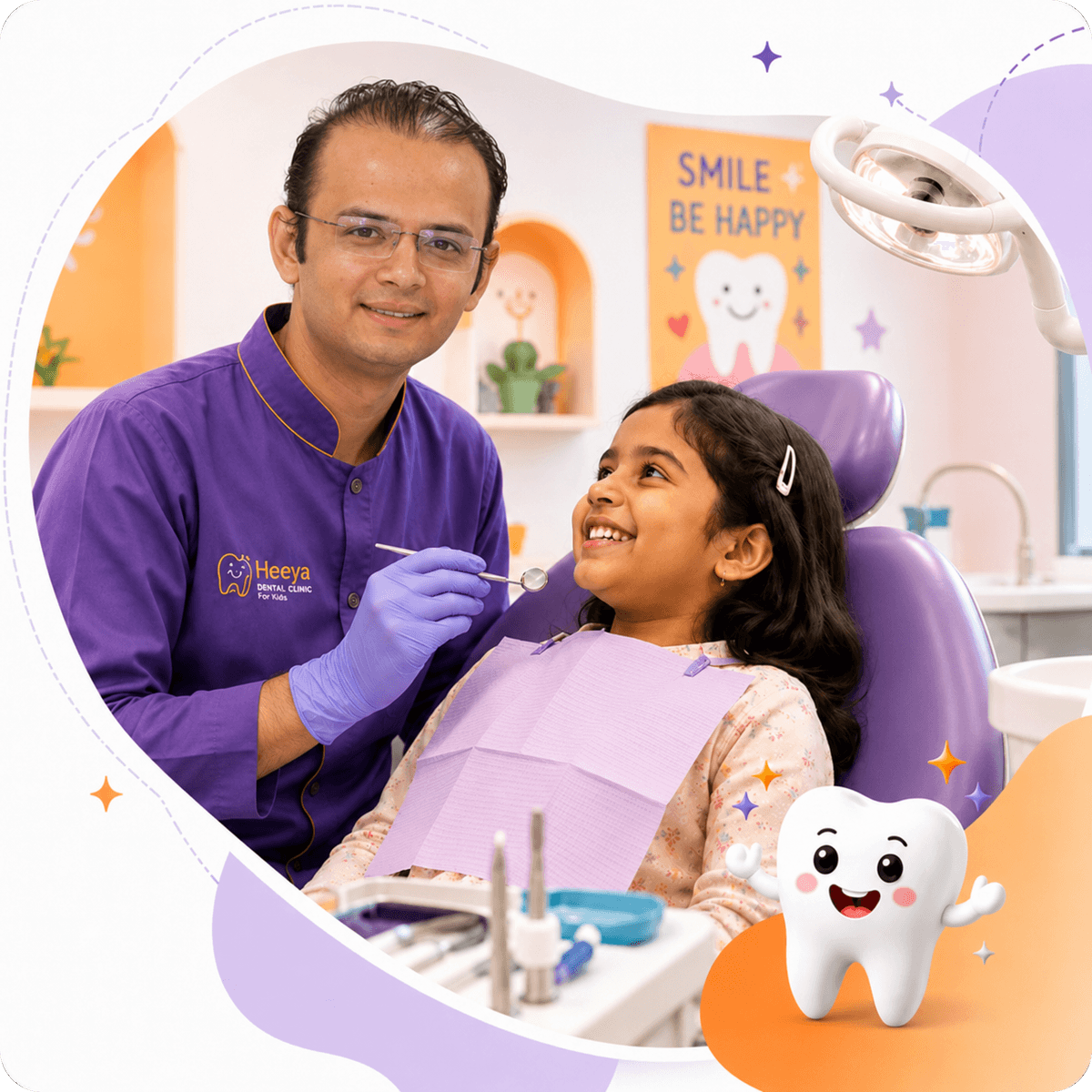 Heeya pediatric dental care hero